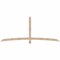 Ekena Millwork Bellingham Smooth Timber Gable Bracket, Douglas Fir, 96"W x 40"H x 1 1/2"D x 3 1/2"F, 10/12 Pitch GBW096X40X0204BEL00SDF - alternate 1